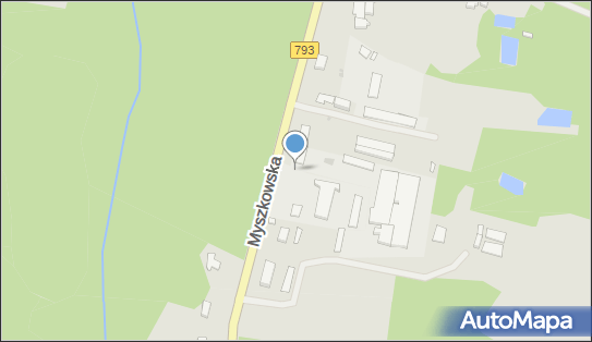 Trafostacja, DW 793, Myszkowska, Żarki - Trafostacja