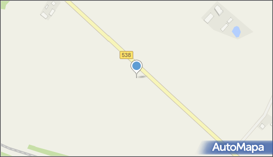 Trafostacja, DW 538, Gralewo-Stacja - Trafostacja
