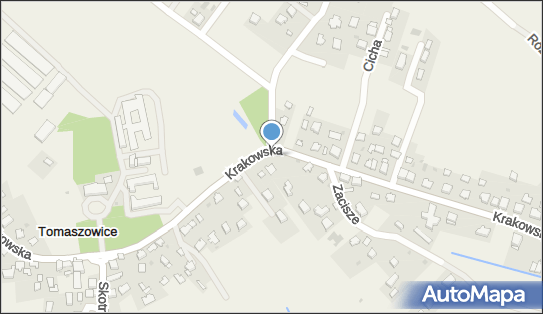 Trafostacja, Krakowska 37, Tomaszowice - Trafostacja