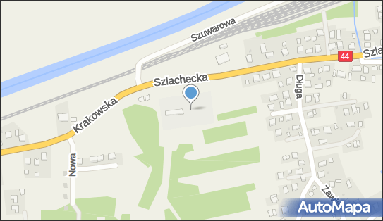 Trafostacja, DK 44, Borek Szlachecki - Trafostacja