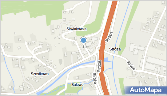 Trafostacja, Stróża 853, Stróża - Trafostacja
