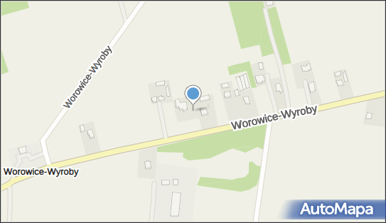 Trafostacja, DW 567, Worowice-Wyroby - Trafostacja