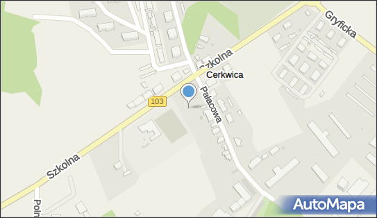 Trafostacja, Pałacowa 4, Cerkwica 72-342 - Trafostacja