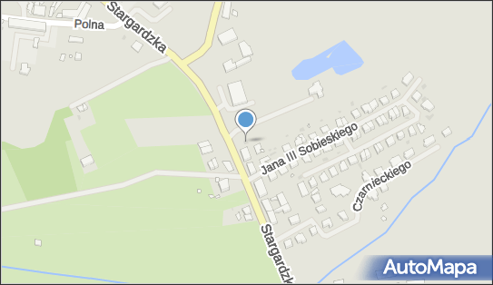 Trafostacja, DW 151 DW 160, Stargardzka, Choszczno - Trafostacja