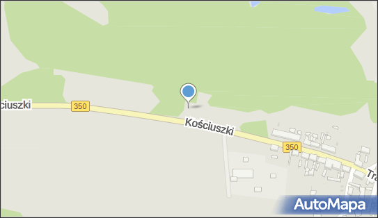 Trafostacja, DW 350, Tadeusza Kościuszki, Gozdnica - Trafostacja