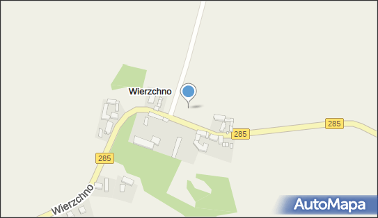 Trafostacja, DW 285, Wierzchno - Trafostacja