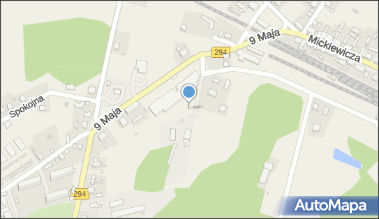 Trafostacja, DW 294, Tuplice - Trafostacja