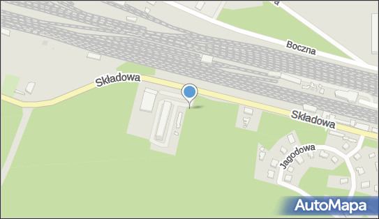 Trafostacja, DW 279, Składowa, Czerwieńsk - Trafostacja