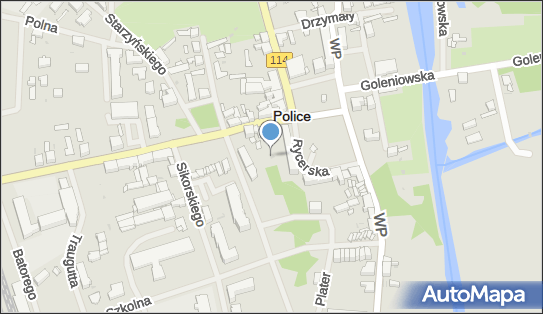 Trafostacja, Rycerska 11, Police 72-010 - Trafostacja