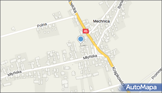 Trafostacja, Młyńska 4, Mechnica 47-214 - Trafostacja