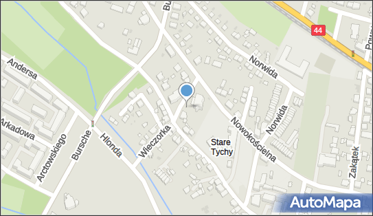 Trafostacja, Wieczorka Jana 18, Tychy 43-100 - Trafostacja