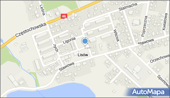 Trafostacja, Handlowa 14, Lisów 42-714 - Trafostacja