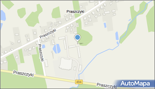 Trafostacja, Praszczyki, Praszczyki 42-140 - Trafostacja