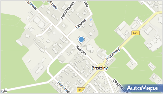 Trafostacja, Kaliska 9, Brzeziny 62-874 - Trafostacja