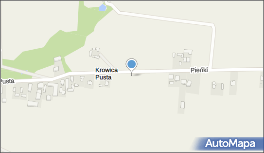 Trafostacja, Krowica Pusta, Krowica Pusta 62-865 - Trafostacja