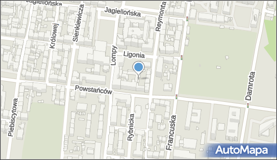 Trafostacja, Powstańców 36, Katowice 40-038 - Trafostacja