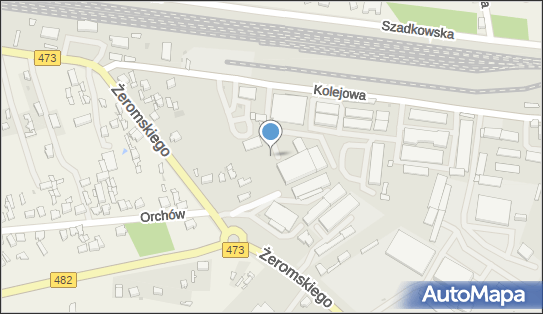 Trafostacja, Kolejowa 8b, Łask 98-100 - Trafostacja