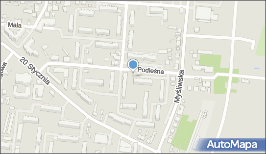 Trafostacja, Podleśna 3B, Pabianice 95-200 - Trafostacja