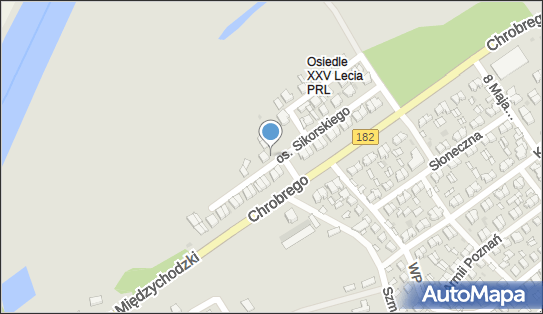 Trafostacja, 4043 MST-852 Sieraków ul. Sikorskiego 27, Sieraków - Trafostacja