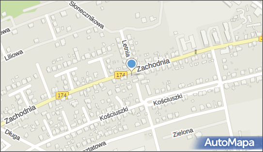 Trafostacja, Zachodnia174 34, Krzyż Wielkopolski 64-761 - Trafostacja