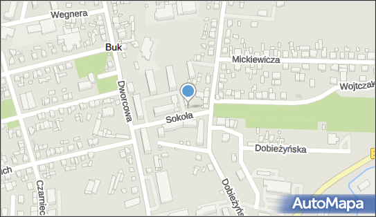 Trafostacja, 4417 MST-263 Buk ul. Sokoła 1, Buk - Trafostacja