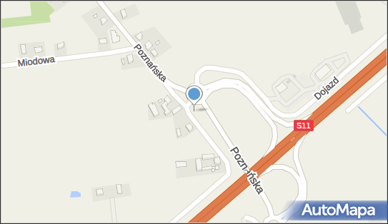 Trafostacja, 3623 MST-584 Kiekrz ul. Poznańska np. 52, Starzyny - Trafostacja