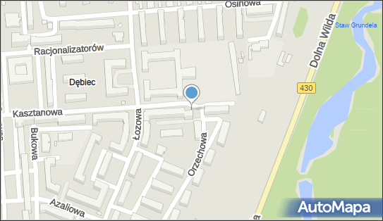 Trafostacja, 50 TRANSFORMATOR-66 Poznań ul. Kasztanowa 33, Poznań - Trafostacja