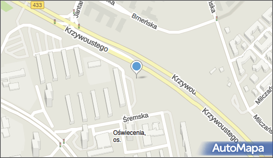 Trafostacja, 520 MST-767 Poznań, ul. Oświecenia 55, Poznań - Trafostacja