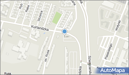 Trafostacja, 1844 MST-1511 Poznań, ul. Kurlandzka 14, Poznań - Trafostacja