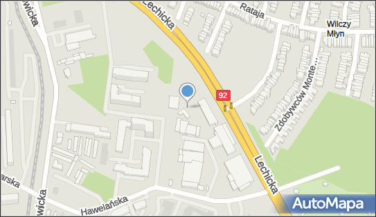 Trafostacja, 1643 MST-960 Poznań, ul. Lechicka 100, Poznań - Trafostacja