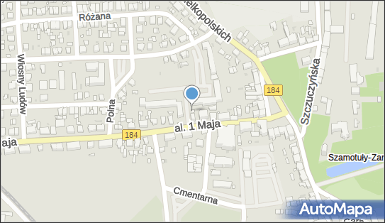 Trafostacja, 3056 MST-1233 Szamotuły ul. 1-go Maja 12, Szamotuły - Trafostacja