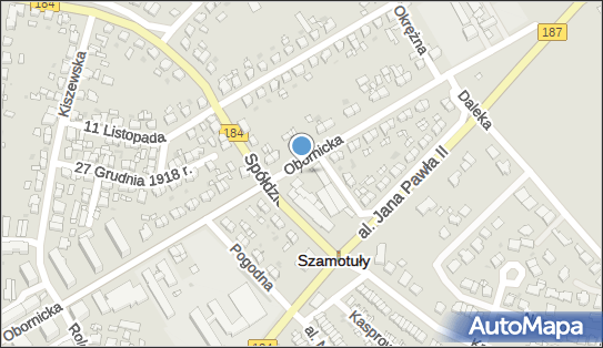Trafostacja, 3021 MST-22 Szamotuły ul. Obornicka 16, Szamotuły - Trafostacja
