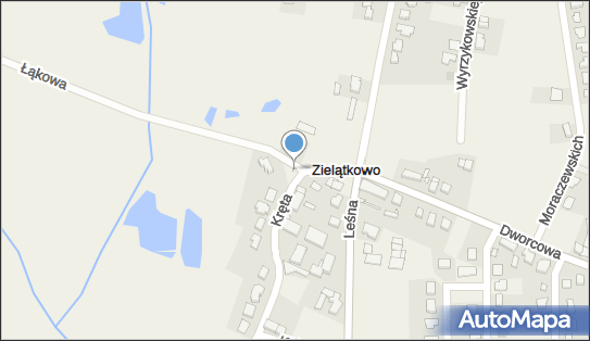 Trafostacja, 3166 MST-656 Zielątkowo ul. Łąkowa np. 2 - Trafostacja