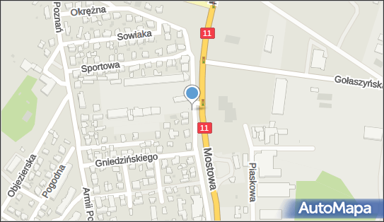 Trafostacja, 3162 MST-1313 Oborniki Wlkp. ul. Mostowa 6, Oborniki - Trafostacja