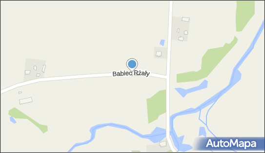 Trafostacja, Babiec Rżały, Babiec Rżały 09-204 - Trafostacja