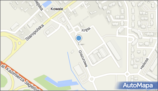 Trafostacja, Glazurowa 8, Kowale 80-180 - Trafostacja