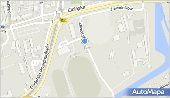 Trafostacja, Zawodników 1, Gdańsk 80-729 - Trafostacja