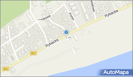 Trafostacja, Rybacka501 99, Kąty Rybackie 82-110 - Trafostacja