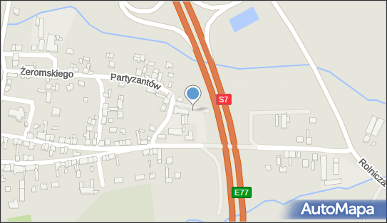 Trafostacja, Partyzantów 9a, Wodzisław 28-330 - Trafostacja