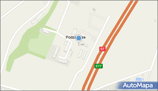 Trafostacja, Podzamcze, Podzamcze 26-060 - Trafostacja