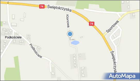 Trafostacja, Klonowa, Ćmińsk 26-085 - Trafostacja