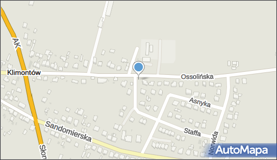 Trafostacja, Ossolińska 20, Klimontów 27-640 - Trafostacja