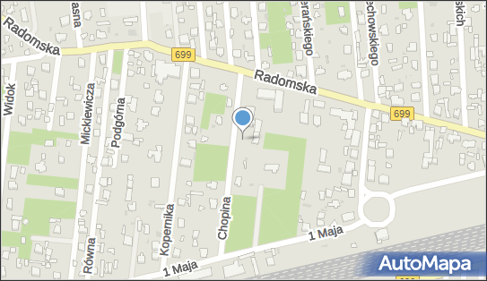 Trafostacja, Chopina Fryderyka 1, Jedlnia-Letnisko 26-630 - Trafostacja