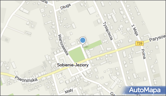 Trafostacja, Duży Rynek 21, Sobienie-Jeziory 08-443 - Trafostacja