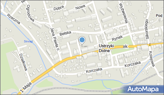 Trafostacja, Plac Chopina Fryderyka 2, Ustrzyki Dolne 38-700 - Trafostacja