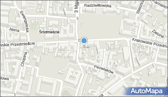 Trafostacja, Krakowskie Przedmieście 52, Lublin 20-002 - Trafostacja