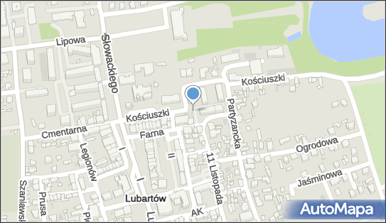 Trafostacja, Farna 35, Lubartów 21-100 - Trafostacja