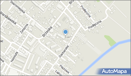 Trafostacja, Garbarska 16, Międzyrzec Podlaski 21-560 - Trafostacja