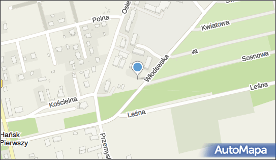 Trafostacja, Włodawska 7, Hańsk Pierwszy 22-235 - Trafostacja