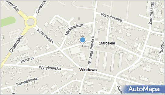 Trafostacja, Partyzantów 6, Włodawa 22-200 - Trafostacja